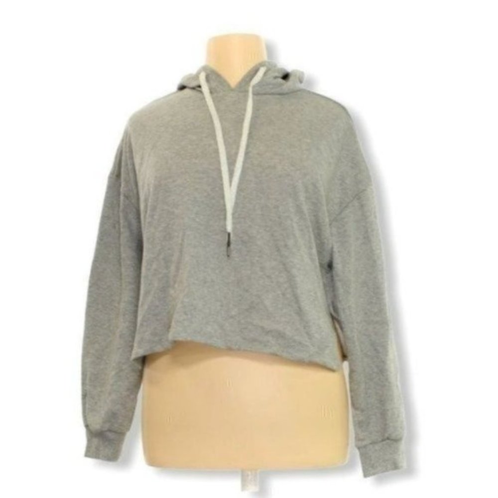 XL NWT Wild Fable Hoodie Crop Sweatshirt XL - Picture 2 of 4